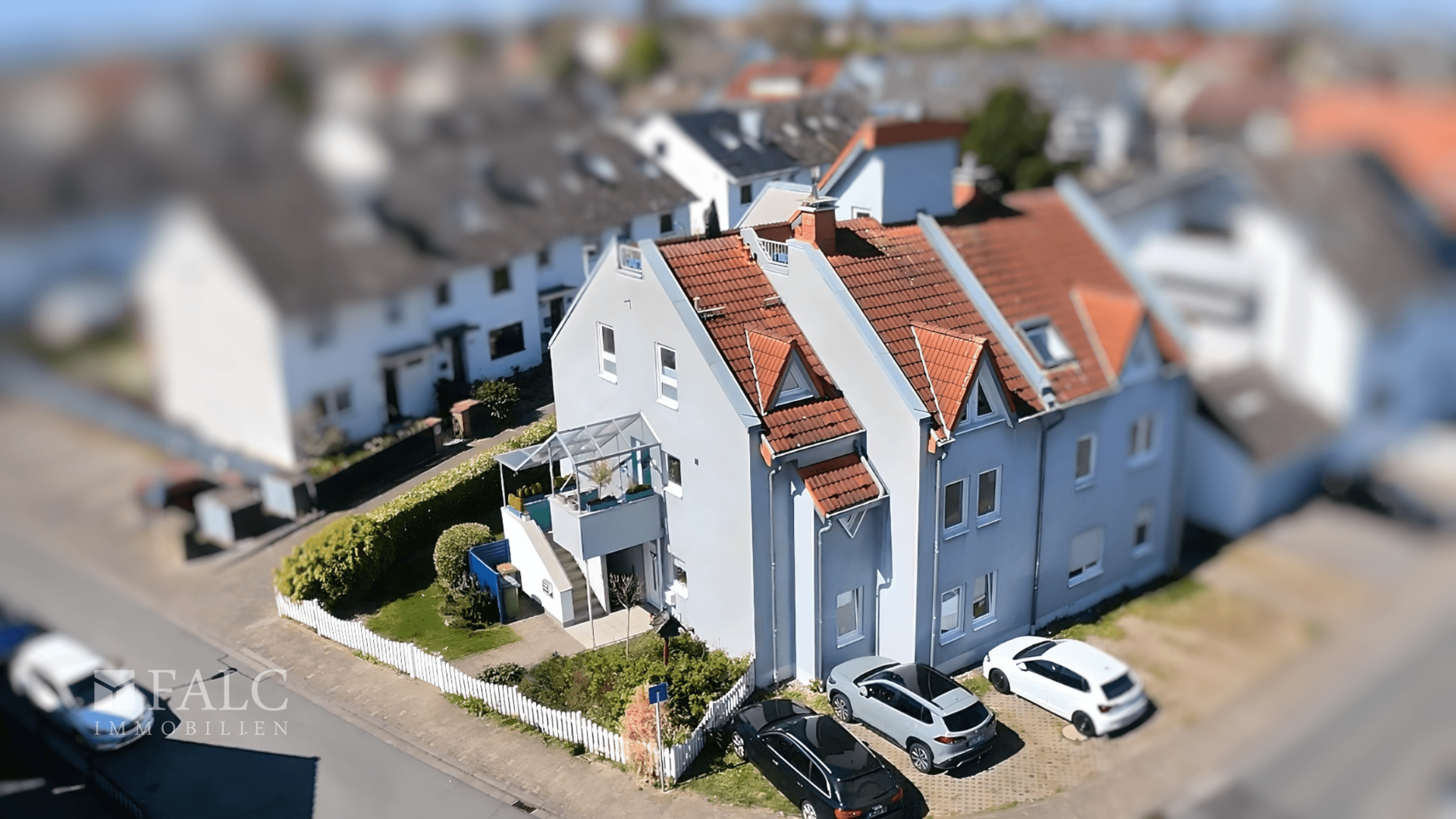 Drohne Straßenansicht
